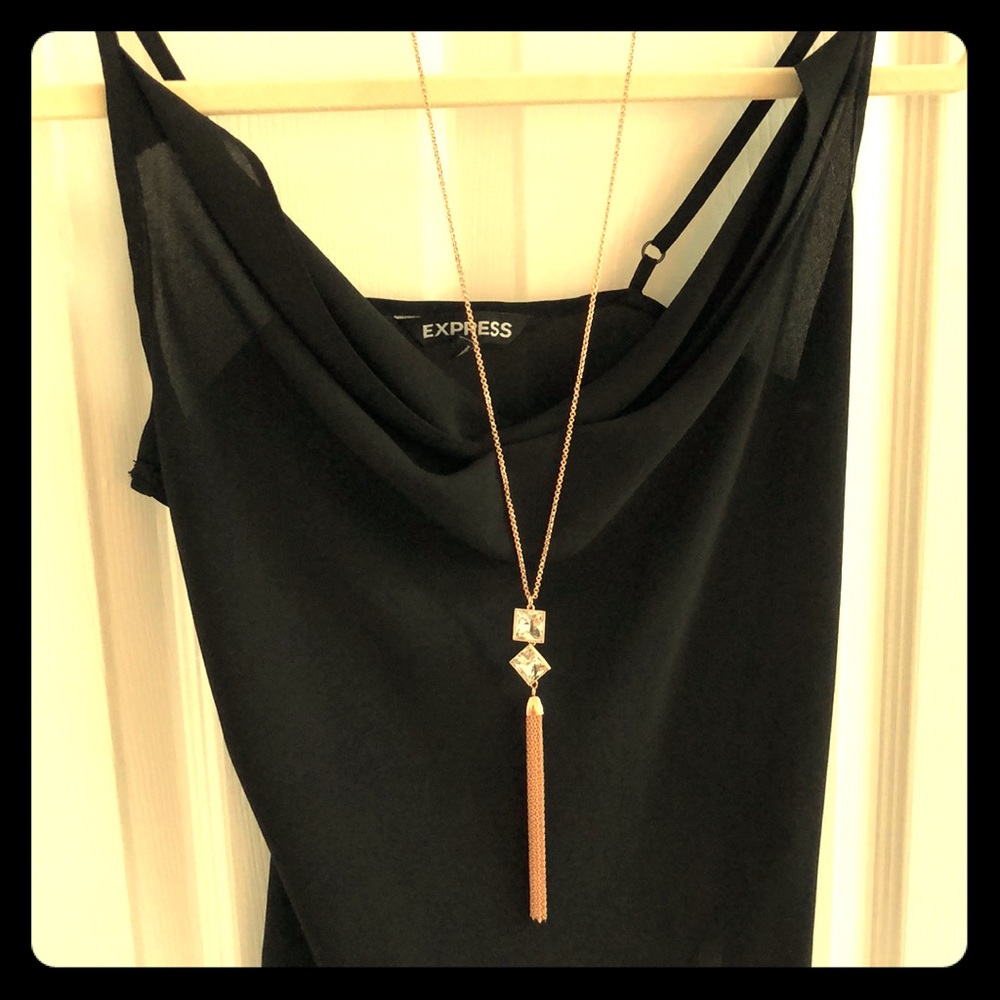 Slinky black tank
